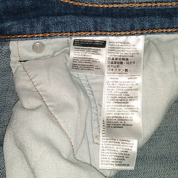 Levi's Men's 505  Blue Jeans - Size 40x32 - Picture 7 of 7